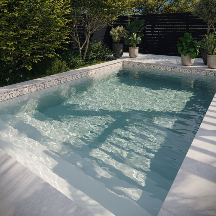 Alhambra, 9" x 9" Porcelain Tile | Anthology Pool & Wall Tile