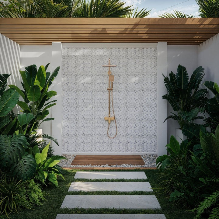 Heirloom, 6" x 6" Porcelain Tile | Anthology Pool & Wall Tile
