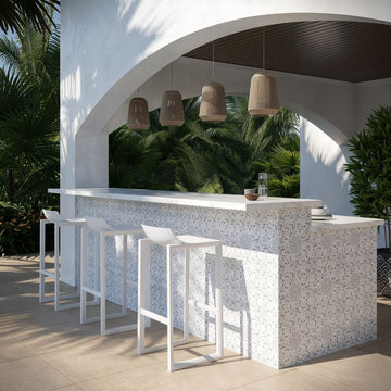 Heirloom, 6" x 6" Porcelain Tile | Anthology Pool & Wall Tile