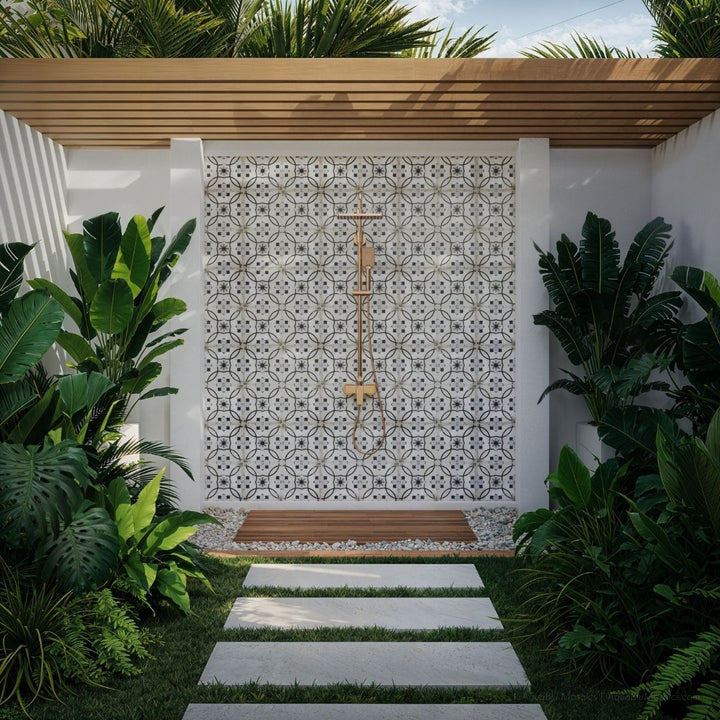 Toledo, 9" x 9" Porcelain Tile | Anthology Pool & Wall Tile