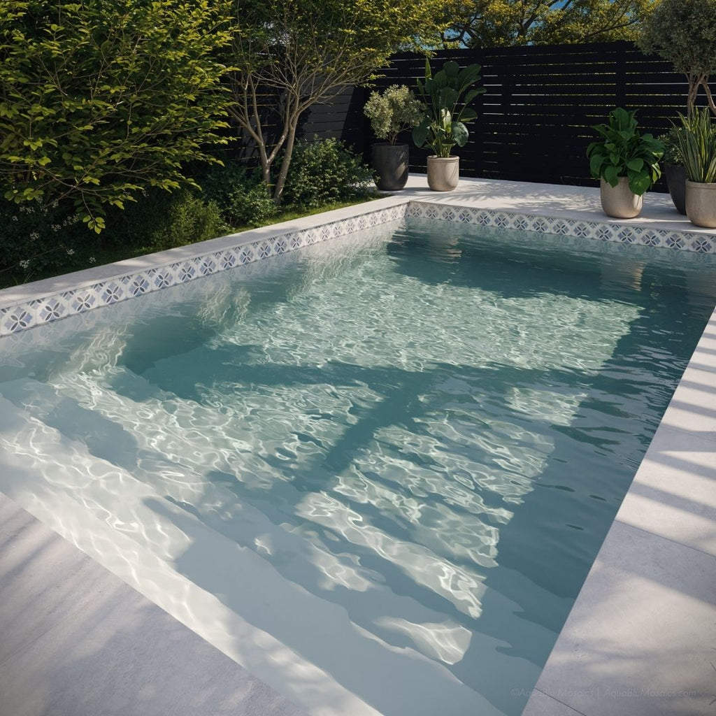 Valencia, 9" x 9" Porcelain Tile | Anthology Pool & Wall Tile