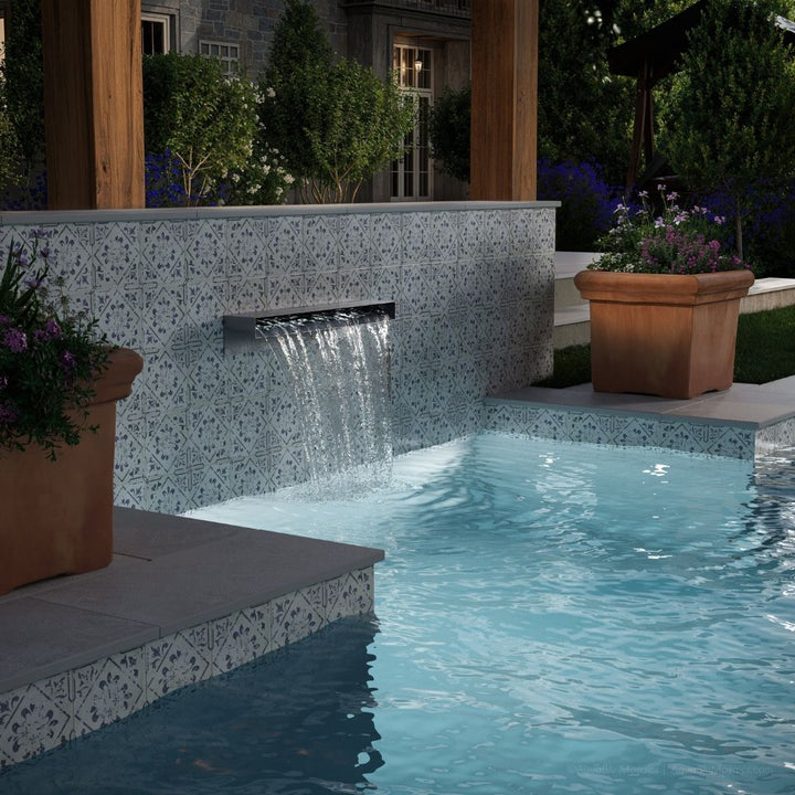 Heirloom, 6" x 6" Porcelain Tile | Anthology Pool & Wall Tile