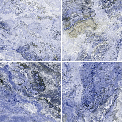 Cloud Cobalt, 6" x 6" Porcelain Tile | Porcelain Pool Tile by Aquatica