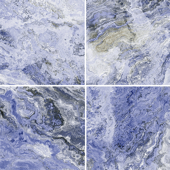 Cloud Cobalt, 6" x 6" Porcelain Tile | Porcelain Pool Tile by Aquatica