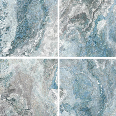 Cloud Aqua, 6" x 6" Porcelain Tile | ESTCLOUAQUA6 | Waterline Tile