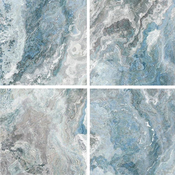 Cloud Aqua, 6" x 6" Porcelain Pool Tile | ESTCLOUAQUA6 | Waterline Tile