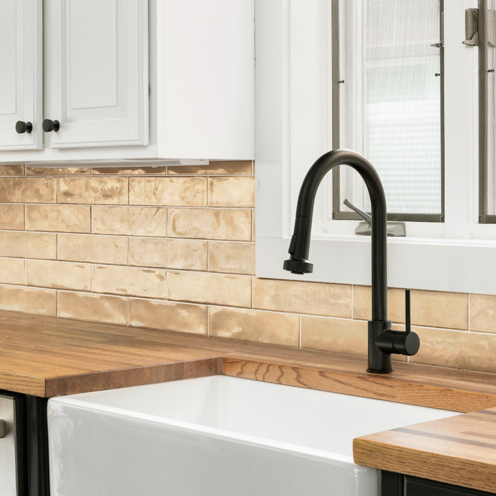 Coastline Desert, 3" x 12" Porcelain Tile | Pool Waterline Tile