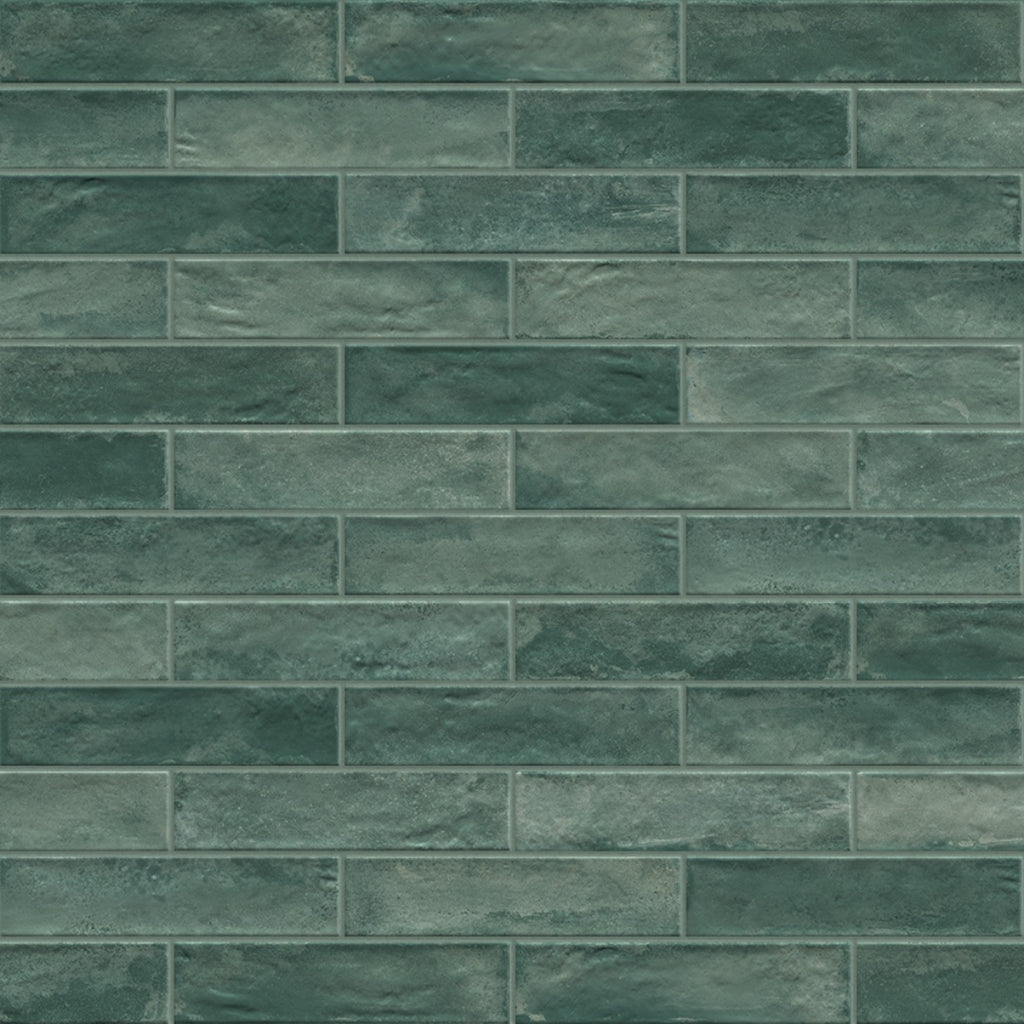 Coastline Forest, 3" x 12" Porcelain Tile | Pool Waterline Tile