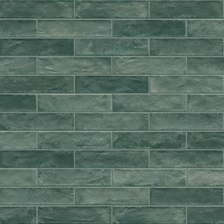 Coastline Forest, 3" x 12" Porcelain Tile | Pool Waterline Tile