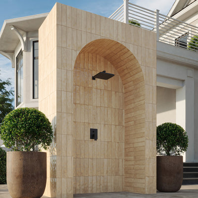 Coastline Desert, 3" x 12" Porcelain Tile | Pool Waterline Tile