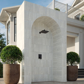 Coastline Glacier, 3" x 12" Porcelain Tile | Pool Waterline Tile