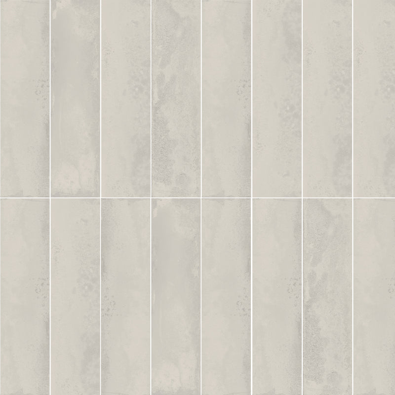 Coastline Moon, 3" x 12" Porcelain Tile | Pool Waterline Tile