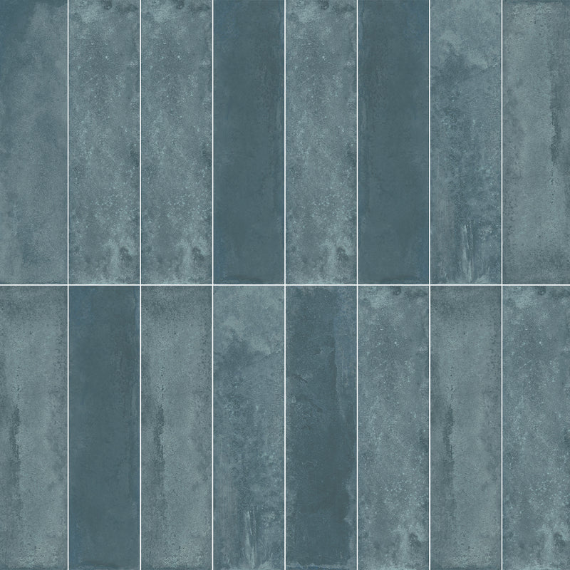 Coastline Sky, 3" x 12" Porcelain Tile | Pool Waterline Tile