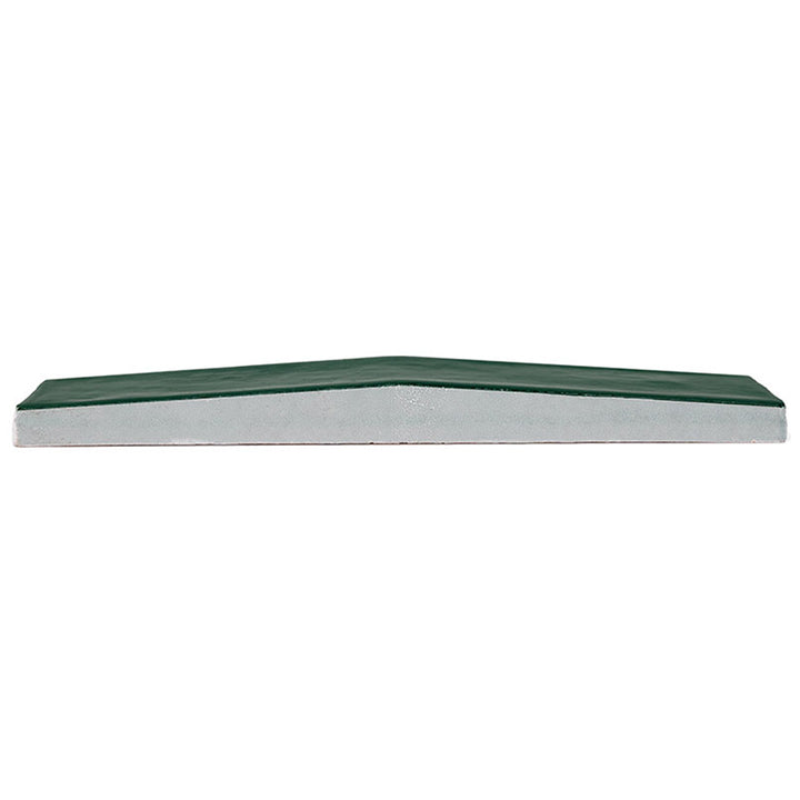 Convex Olive, 2" x 10" Ceramic Tile | 3D Backsplash & Bathroom Tile