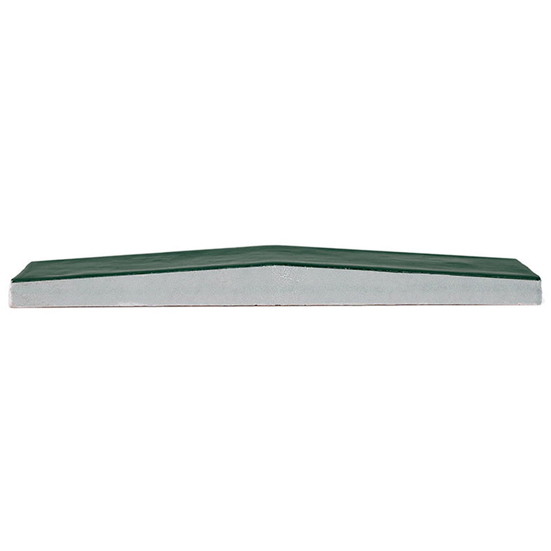 Convex Olive, 2" x 10" Ceramic Tile | 3D Backsplash & Bathroom Tile