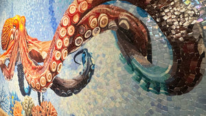 Custom Mosaic Mural by AquaBlu Mosaics