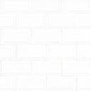 Domino Beveled White, 2" x 4" - Porcelain Tile