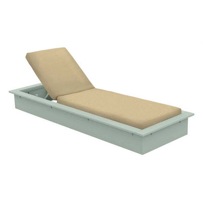Echo Chaise with Cushion | Patio Loungers by Ledge Lounger