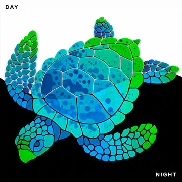Giant Sea Turtle Pool Mosaic - ElementGlo