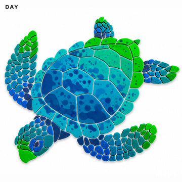 Giant Sea Turtle Pool Mosaic - ElementGlo