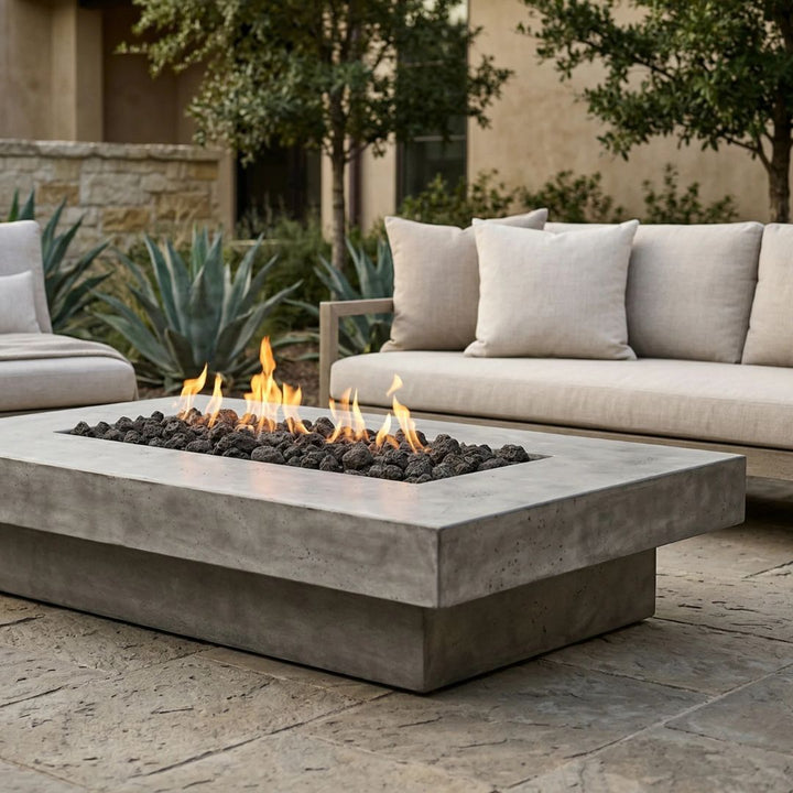 Elevate Fire Table | Outdoor Gas Fire Pit by Prism Hardscapes