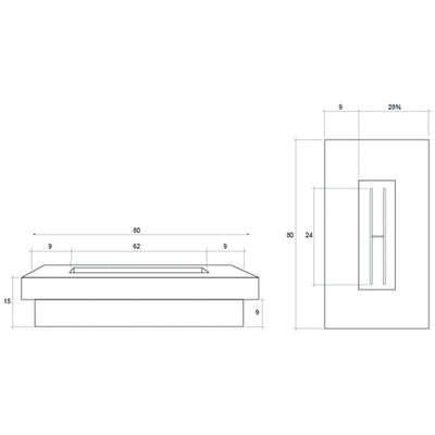 Elevate Fire Table | Outdoor Gas Fire Pit by Prism Hardscapes