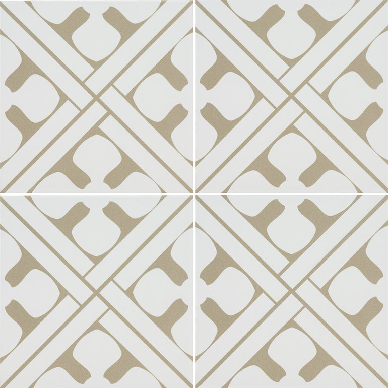 Elora, 8" x 8" Porcelain Tile | NZARELO8X8 | Patterned Tile by MSI
