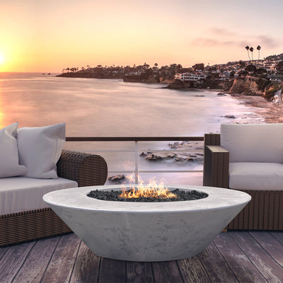 Prism Hardscapes Embarcadero Fire Bowl | Outdoor Gas Fire Pit