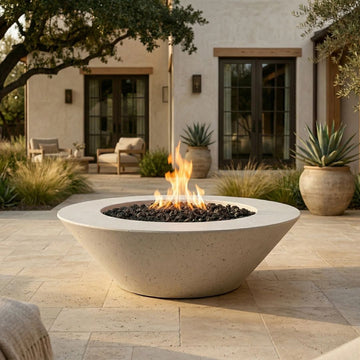 Embarcadero 60 Fire Bowl | Outdoor Fire Pit by Prism Hardscapes