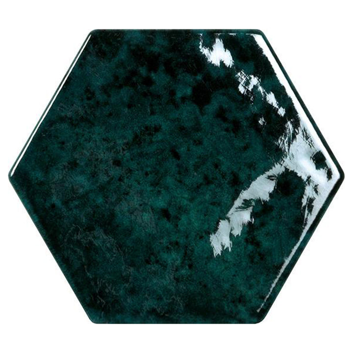 Esamarine Petrolio, Hexagon Ceramic Tile | Kitchen & Bathroom Tile