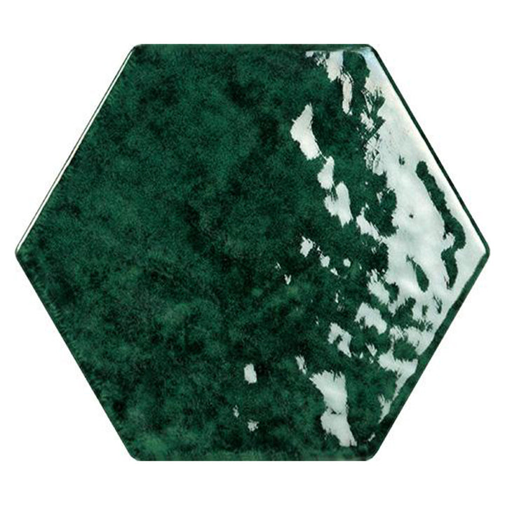 Esamarine Verde, Hexagon Ceramic Tile | Kitchen & Bathroom Tile