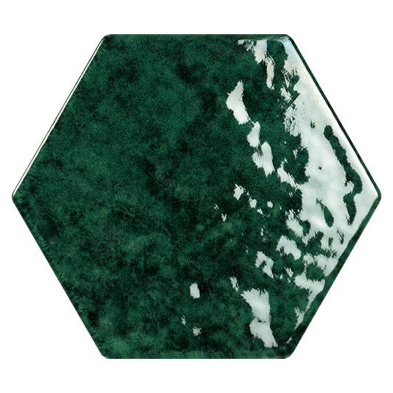 Esamarine Verde, Hexagon Ceramic Tile | Kitchen & Bathroom Tile