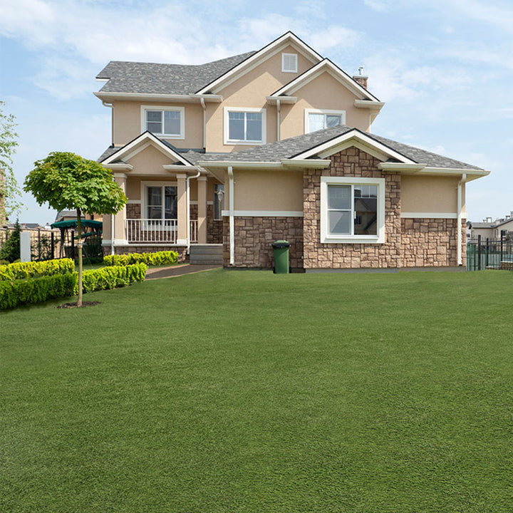 Evergrass Emerald Green Turf 110, 15 Ft Wide | Artificial Grass