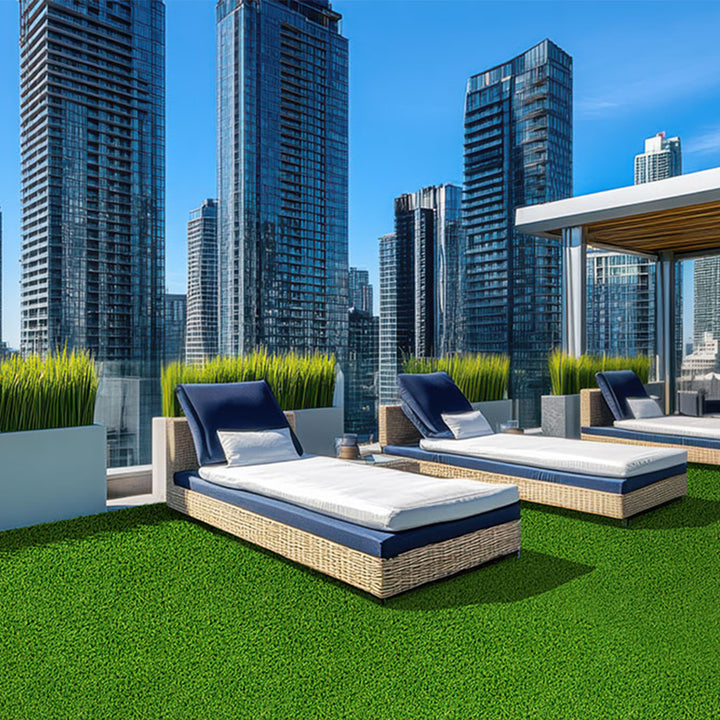 Evergrass Viridian Green Turf 133, 15 Ft Wide | Artificial Grass