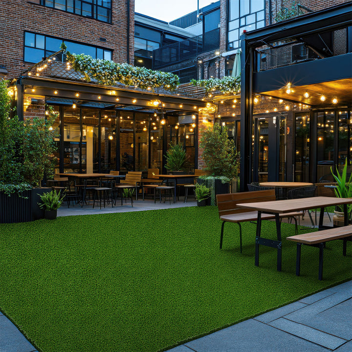 Evergrass Viridian Green Turf 133, 15 Ft Wide | Artificial Grass