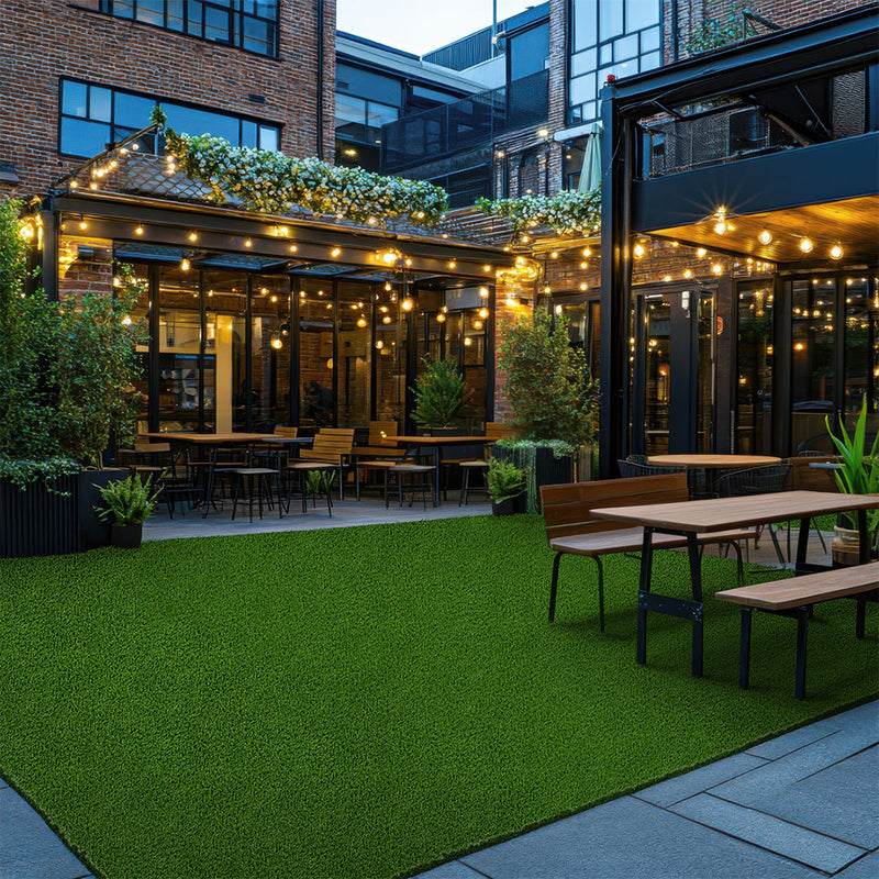 Evergrass Viridian Green Turf 133, 15 Ft Wide | Artificial Grass