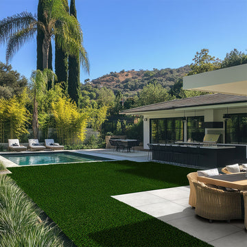 Evergrass Viridian Green Turf 76, 15 Ft Wide | Artificial Grass