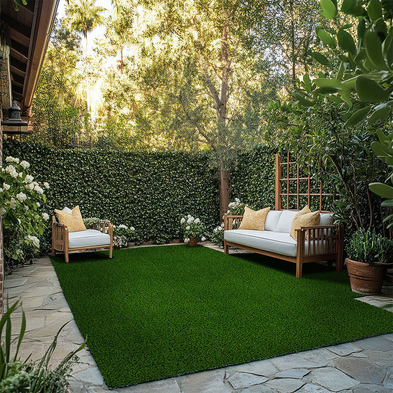 Evergrass Viridian Green Turf 76, 15 Ft Wide | Artificial Grass