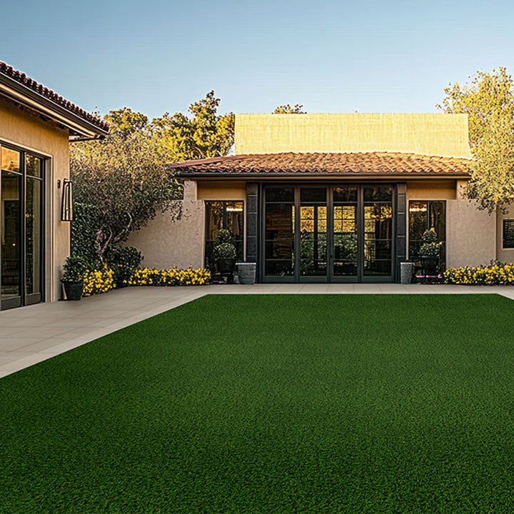 Evergrass Viridian Green Turf 76, 15 Ft Wide | Artificial Grass