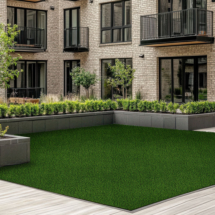 Evergrass Viridian Green Turf 76, 15 Ft Wide | Artificial Grass