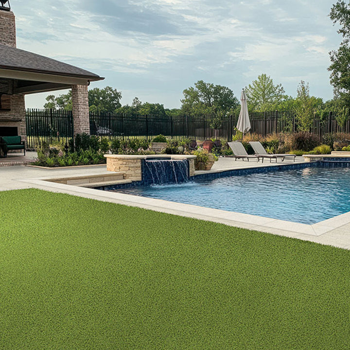 Evergrass Viridian Green Turf 96, 15 Ft Wide | Artificial Grass