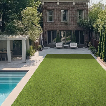 Evergrass Viridian Green Turf 96, 15 Ft Wide | Artificial Grass