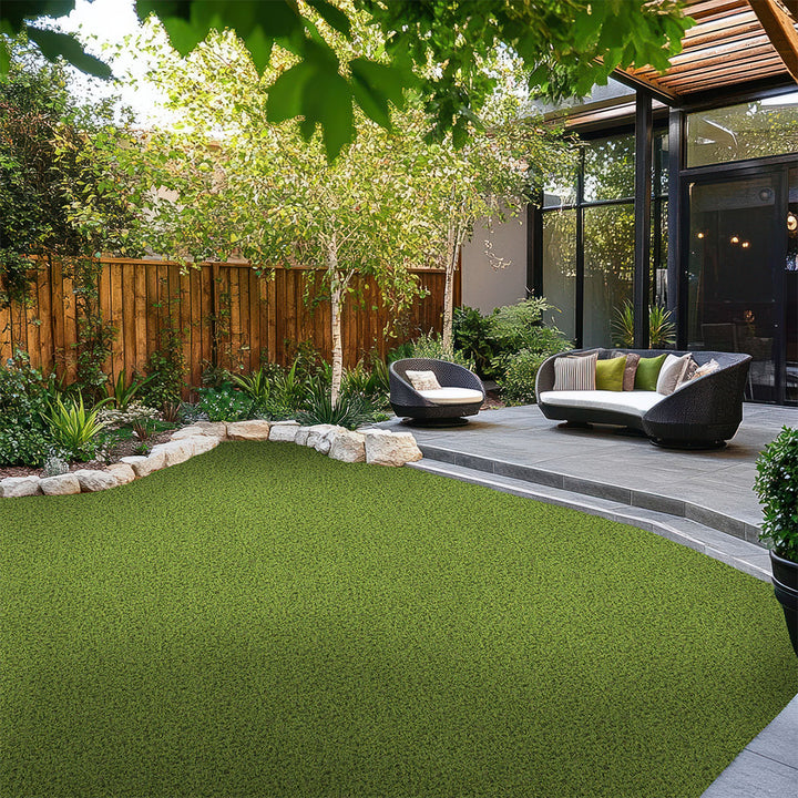 Evergrass Viridian Green Turf 96, 15 Ft Wide | Artificial Grass