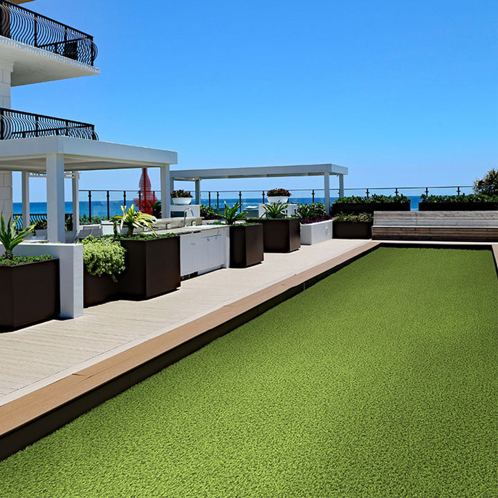 Evergrass Viridian Green Turf 96, 15 Ft Wide | Artificial Grass