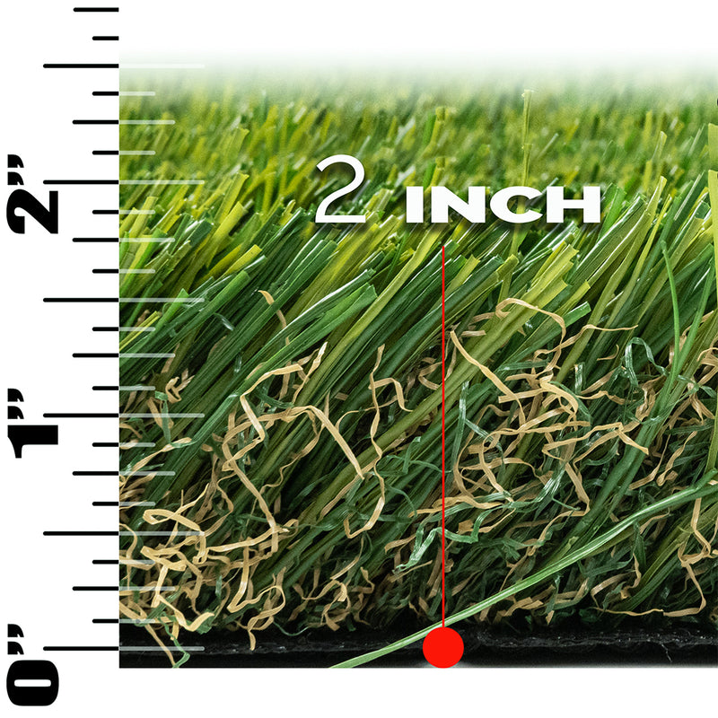 Evergrass Viridian Green Turf 133, 15 Ft Wide | Artificial Grass