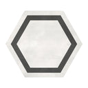 Ivory Frame, Hexagon - Porcelain Tile