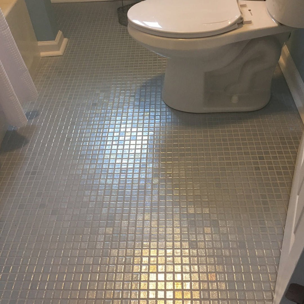 FOTOLUMI2 - Fireglass 107 - Light Blue, 1" x 1" - Glass Tile
