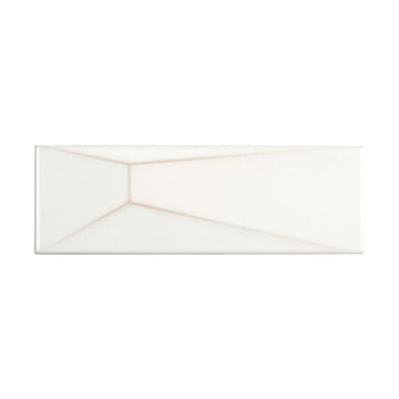 Manhattan Cloud, 12" x 4" Ceramic Tile | Shower & Backsplash Tile