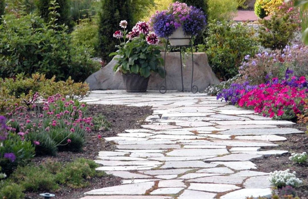 Flagstone Pavers - AquaBlu Mosaics