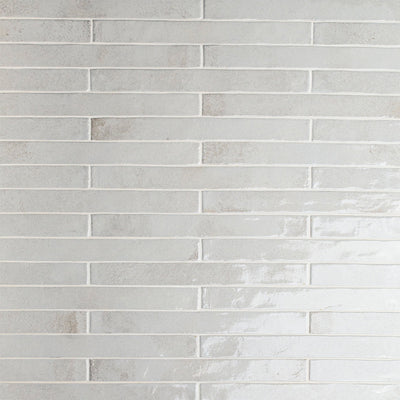 Flamenco Princess White, 2" x 18" Porcelain Tile | MSI Wall Tile